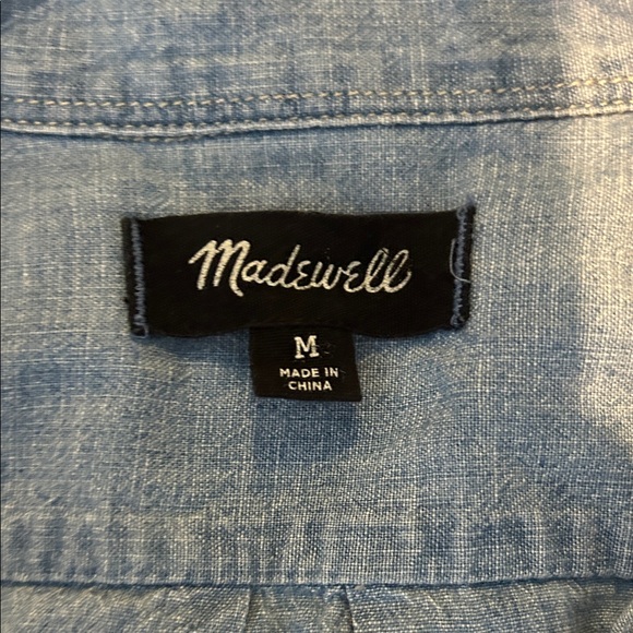 Madewell Denim Button Down Shirt - Picture 2 of 2